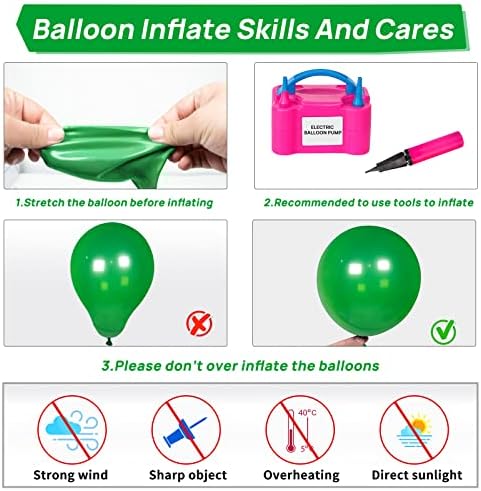 Tamnozeleni baloni, 125 lov na zeleni baloni, 5/10/12/18 inčni smaragdni zeleni baloni za božićni