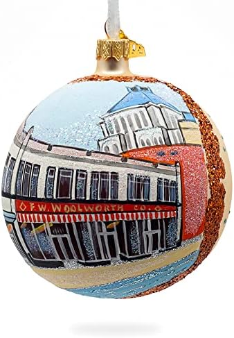 Međunarodni centar za građanska prava & Muzej, Greensboro, Sjeverna Karolina, SAD Glass Ball Božić Ornament