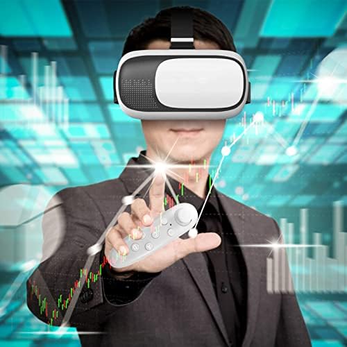 Meka & udoban novi VR 3D naočare VR Smart Glasses game Handle Set bežičnu Bluetooth vezu za Android
