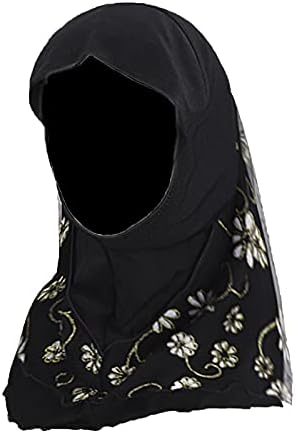 Djevojke lijepe muslimanske hidžab sa cvijećem Anti-UV islamski šal za glavu za 2-6 godina