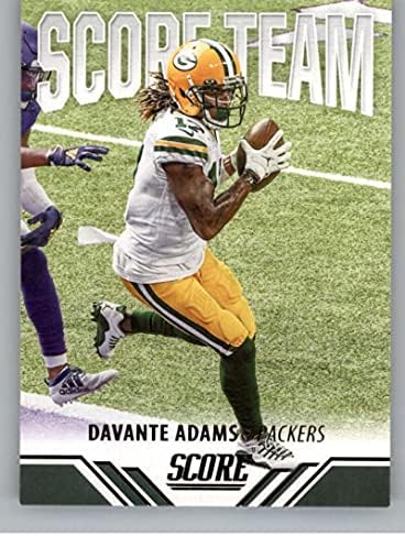 2021 Rezultati rezultata Team 13 Davante Adams Green Bay Packers NFL fudbalska trgovačka kartica