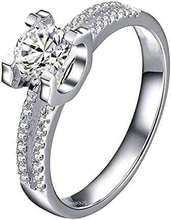 Ženska godišnjica prstenovi ženski angažman Princess Zircon Personalizirani dijamantni prstenovi prsteni srednje