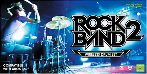 Rock Band 2 Wireless Drum Set - Xbox 360