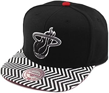 Mitchell & Ness NBA Los Angeles Clippers Zig Zag EU134 Snapback Cap Basecap Black