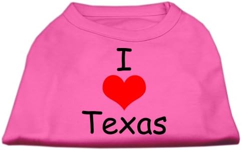 Mirage PET proizvodi 20-inčni I Love Ixas ecret za ispis majica za kućne ljubimce, 3x-velika, svijetla ružičasta