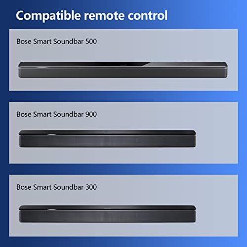 Novi daljinski upravljač 799702-1100 Fit za Bose Smart Soundbar Series 300/500/900 s baterijom
