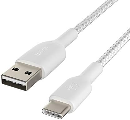 Belkin 24 WATT Dual USB Car-2 12W USB A portovi sa USB-C kablom za brzo punjenje Apple iPhone-USB-C