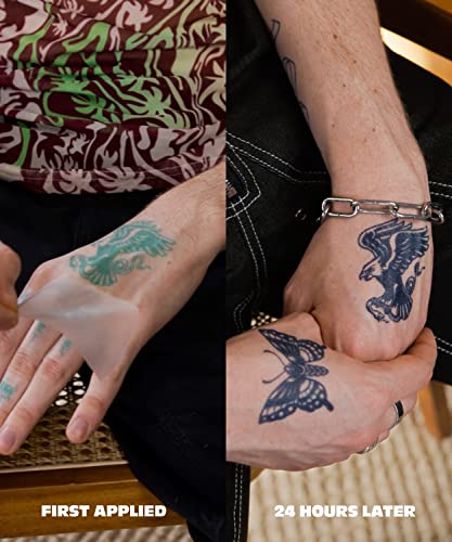 Inkbox Privremene tetovaže, polu-stalna tetovaža, jedna premium Lako dugotrajna tetovaža otporna na vodu za