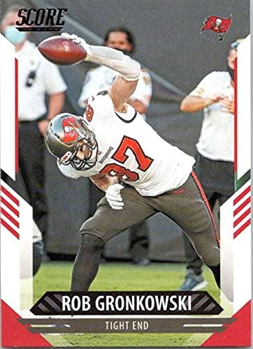 2021 Ocjena 16 Rob Gronkowski Tampa Bay Buccaneers NFL fudbalska trgovačka kartica