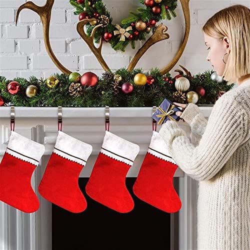 LCYM božićni nosač za mantle, kućna kuhinja viseće kuke, vješalica za čarape za kamin, ornamentne