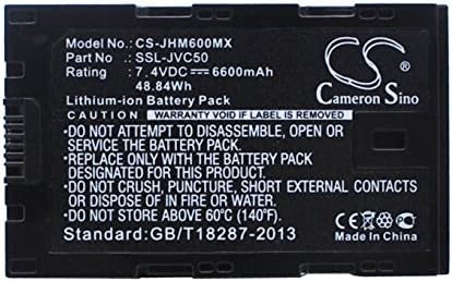 Zamjenska baterija za JVC GY-HM200, GY-HM600, GY-HM600E, GY-HM6GEC, GY-HM650, GY-HM650EC, GY-HMQ10, GY-HMQ10E,