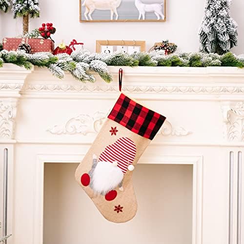 Xios Božićni ukras Velike čarape Candy Socks Božićni ukrasi Kućni odmor Božićni ukrasi za Crystal perla zavjesa vrata