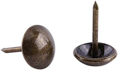 Yosoo zdravstvena oprema 100kom antikni namještaj igle za eksere, Tapecirane čavle za namještaj, okrugle igle