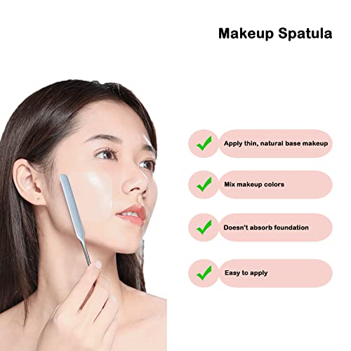 Makeup Spatula korejski, Nerđajući čelik profesionalni temelj Makeup Beauty Spatula alat za
