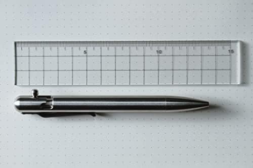 Bastion Luxury Executive olovka za rad sa 1 dodatnom punjenjem s mastilom, crna | Olovka za pisanje poslovanja