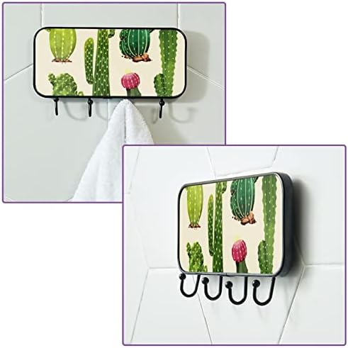 Ljepljive kuke za ručnik od nehrđajućeg čelika za ručnik zaglavljene u kupaonici ili kuhinjskom kaktusu