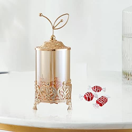 FAKEME ELEGANT CANDY JAR Dekorativna tegljača sa poklopcem CANDY ANTHERS Cookie Jar Glass Candy Jar