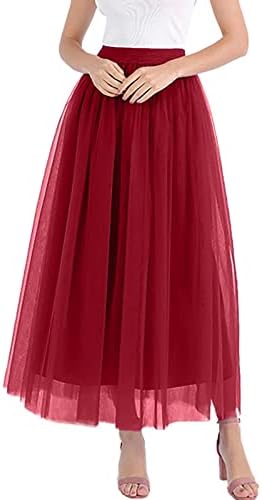 Plisirane lepršave duge maksi suknje za žene Casual Summer Boho Midi suknja cvjetni Print suknja