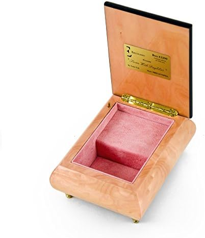 Ručno izrađena Ercolano muzička kutija sa labudom sa daylilijama Lena Liu - mnoge pjesme koje treba odabrati