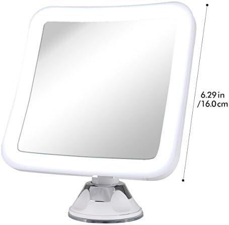 Glam Hobby 10x uvećavajuće ogledalo za šminkanje, Daylight LED ogledalo za putovanja - kompaktno,