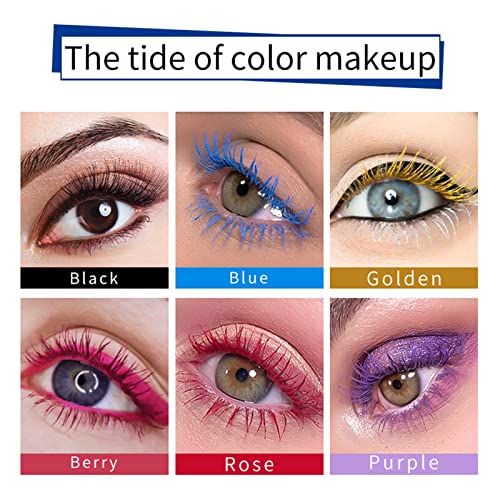 9 boja maskara Eyeliner Charming longlasting maskara za šminkanje trepavica vodootporna maskara u boji