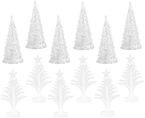 Aboofan 12pcs Božićno drvce Dječje stablo svjetlo Božićno ukrasno svjetlo svijetlo Xmas Dekoracija