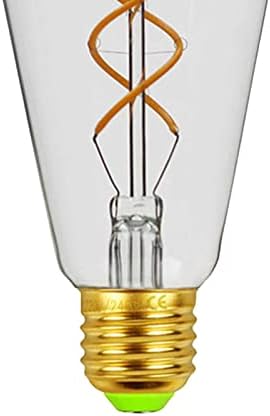Xianfei Vintage Edison sijalica, 4pack St64 filament Vintage Led Sijalice, 4W Led Vintage Edison