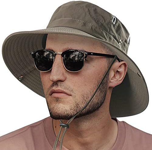 Žene Muškarci Sunčane kape sa UV zaštitom, UPF50 + vodootporan Pješački safari Širok podrumca, također