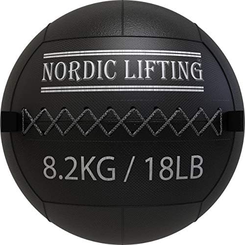 Nordic Lifting Slam Ball 35 lb paket sa zidnom loptom 18 lb