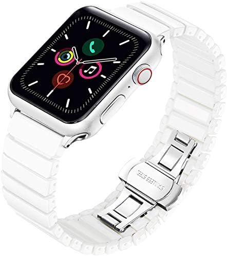 Maktech keramički link narukvica Band kompatibilan sa Apple Watch serijom 8/7/6 / SE / Ultra / 2022