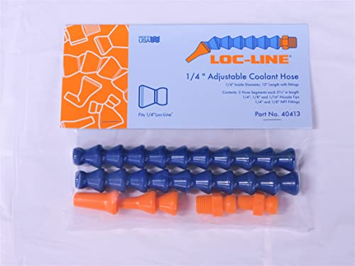 LOC-LINE 40413 1/4 Podesivi montažni komplet crijeva za hlađenje 1/4 I.D. 13 Dužina .25 -