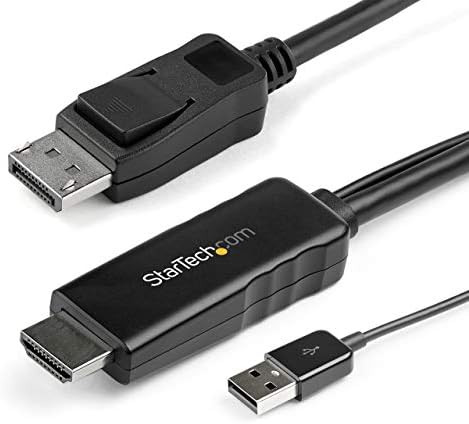 Startech.com 10 Ft. HDMI za DisplayPort kabel sa USB napajanjem - 4K 30Hz Active HDMI 1.4 do DP 1.2