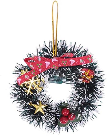 Mini božićni vijenac Ornament PVC kreativno viseće zvijezde Garland party privjesak Decor party favorit
