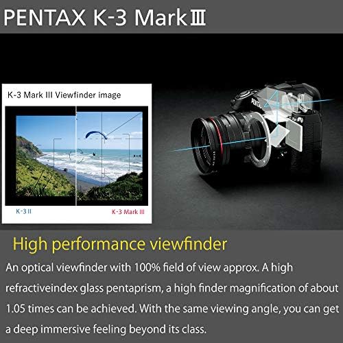 Pentax K-3 Mark III vodeći APS-C tijelo crne kamere sa F2. 8-4 ograničenim DC Wr širokim zumom