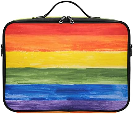 RPLife Colorful Mardi Gras Travel Cosmetic torba, viseća torba za toaletna torba, prenosiva kućište