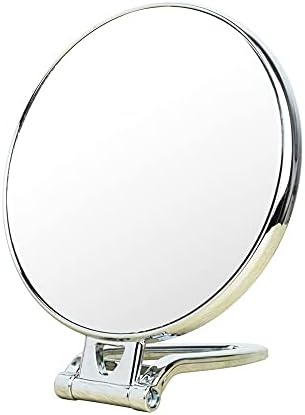 Fxlymr stolno ogledalo za šminkanje ogledalo za ljepotu dvostrano uvećavajuće Kozmetičko ogledalo 10X