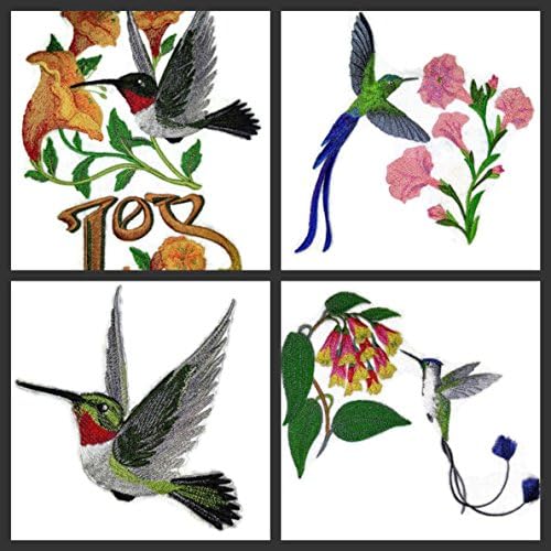 Priroda tkana u nitima, neverovatne ptice u kraljevstvu [Hummingbird of Joy] [Custom i jedinstveno]