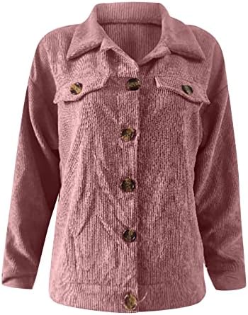 Prdecexlu Vintage školska festivalska jakna Ženska plus veličina dugih rukava pune boje kapute reverl