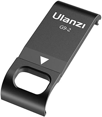Ulanzi Odaberite zaštitni poklopac G9-2 za GoPro Hero 9/10 crni, vrata za punjenje baterije Vlog pribor za