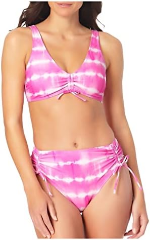 Ženski klizališta Split split bikini kupaći kostimi seksi ženski vjetknot Tie-dye temperament Halter