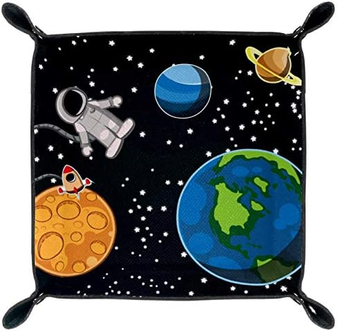 Lyetny astronaut Planet Spremište za skladištenje ladica Beddide Caddy Desktop ladica Promjena