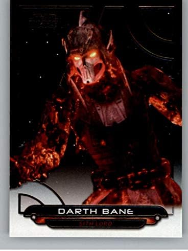2018 Topps Star Wars Galaktičke datoteke ACW-29 Darth Bane Clone Wars Službena kartica za trgovanje