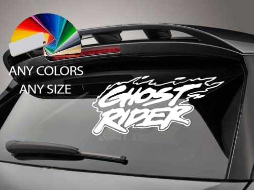 Ghost Rider 25 cm Vodootporni vinilni naljepnici Smiješni naljepnici Bumper Automobilski automobil Automobilski