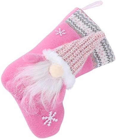 Prettyzoom 2 komada Božićne čarape Božićne Xmas Čarape za odmor Čarape Santa čarapa poklon torba sa
