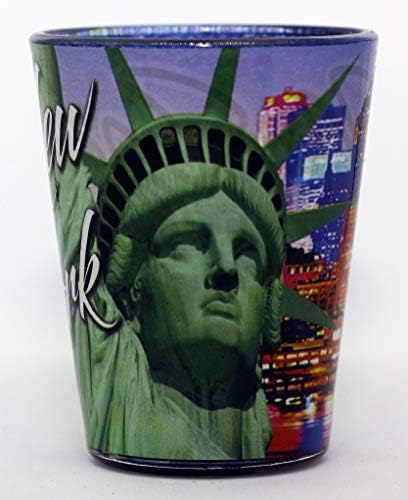 New York Kip Slobode u boji Photo Collage Shot Glass