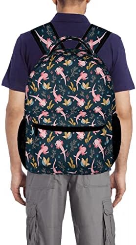 Qwalnely axolotl ruksak za vodootporni ruksak laptop sa trajnim naramenicama