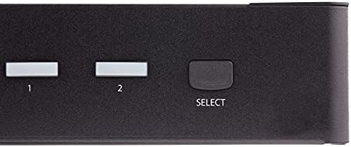 StarTech.com HDMI KVM prekidač sa 2 porta-Single Monitor 4K 60Hz Ultra HDR - desktop HDMI 2.0 KVM prekidač sa