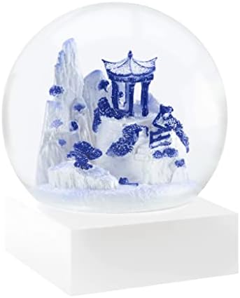 CoolSnowGlobes Blue Willow Sning Globe