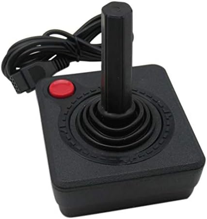 Qblahip izdržljiv i praktičan LVW616 zamjenski kontroler džojstika za Atari 2600 konzolni sistem crni žičani