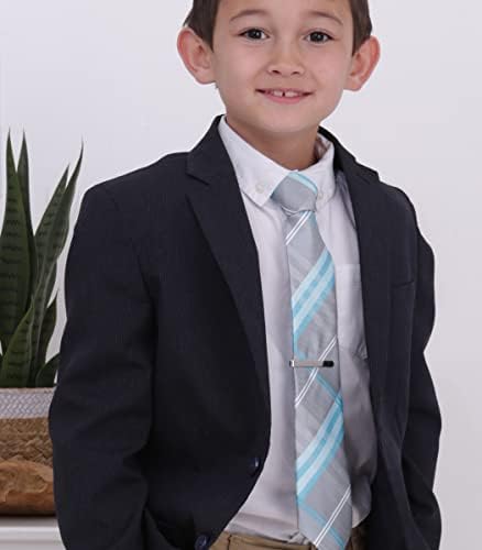 Dječačka prva Pričestna kravata sa iglom za kalež ili personaliziranom kravatom u Srebrnom
